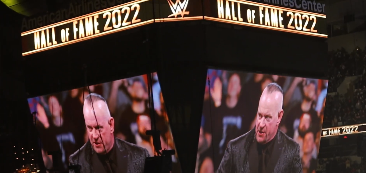 The Undertaker - WWE Famous Wrestler Gives The Greatest Hall Of Flame Speech