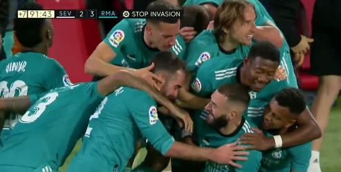 Sevilla vs Real Madrid