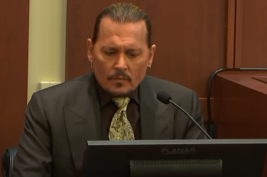 Actor Johnny Depp testified | He has never "struck any woman"