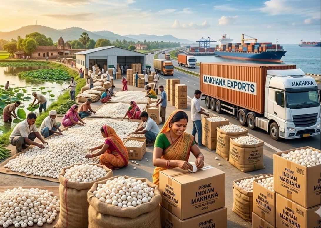 India's ₹476 Crore Makhana Push: Going Global in 2026