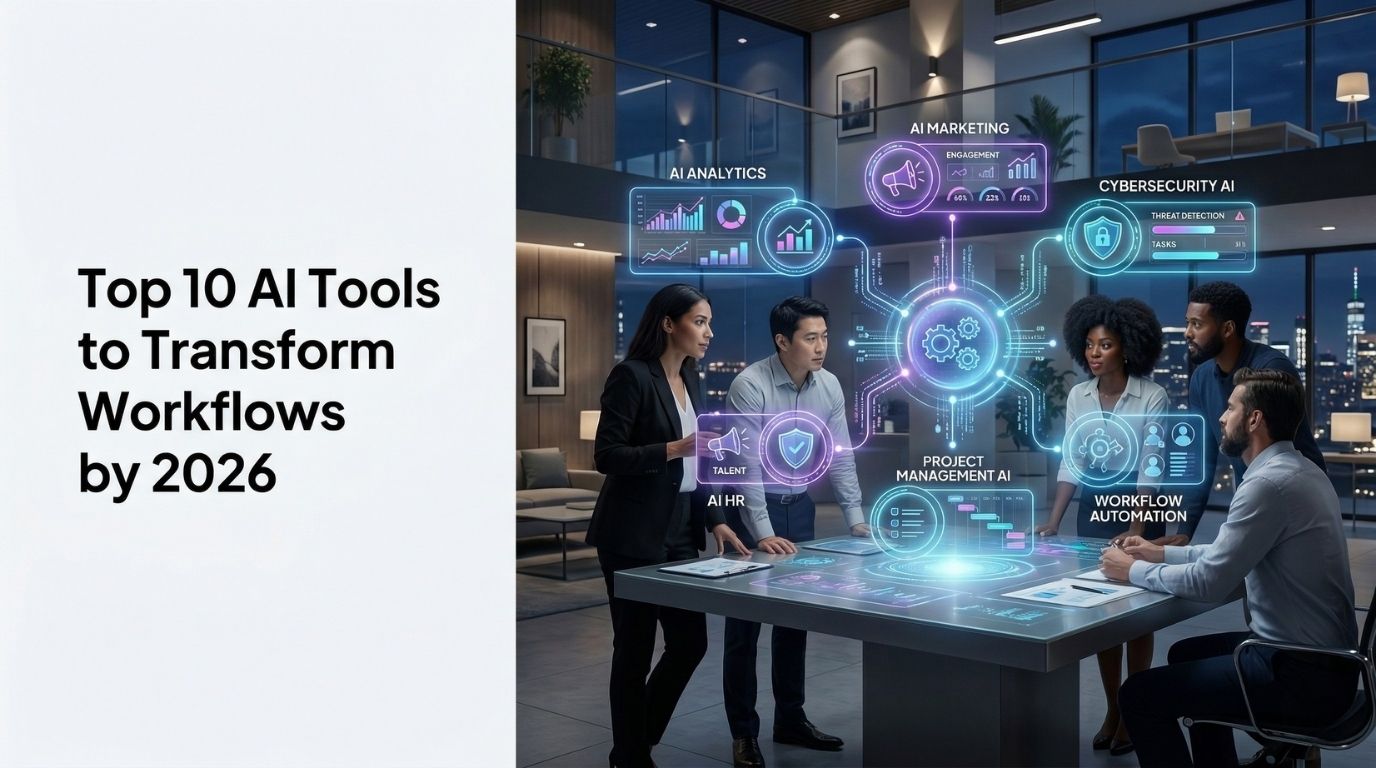 Top 10 AI Tools 2026: Revolutionize Your Workflow