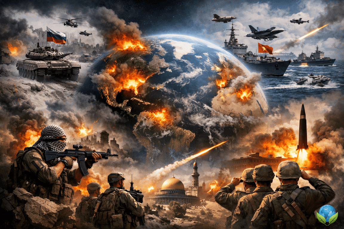  5 Geopolitical Hotspots Pushing Towards World War 3