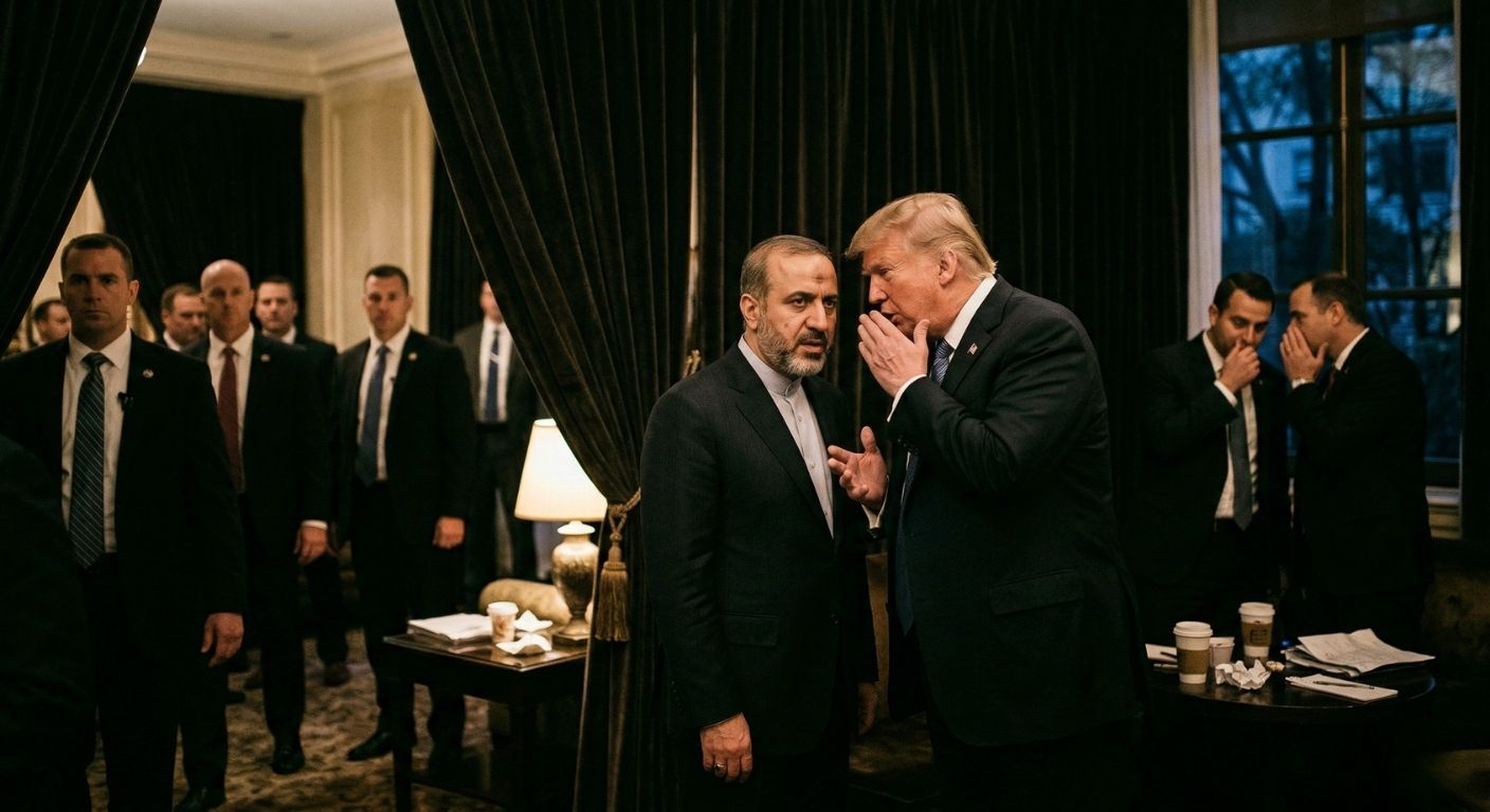 Trump Iran talks behind the scenes gossip