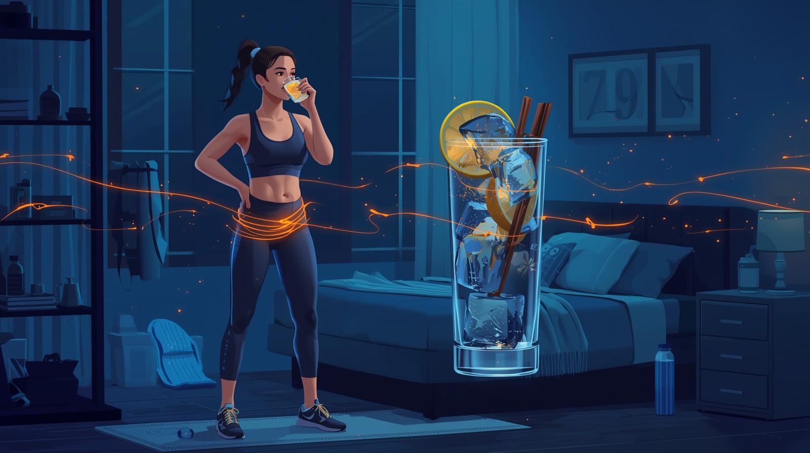2026's Ice Hack for Belly Fat: Why Celebs Drink This Before Bed to Melt Pounds Overnight