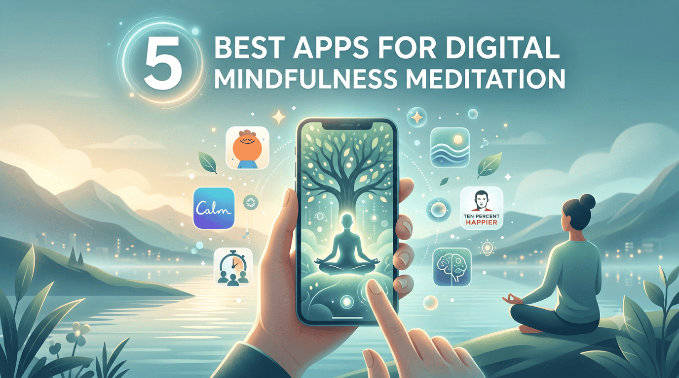 5 Best Apps for Digital Mindfulness Meditation